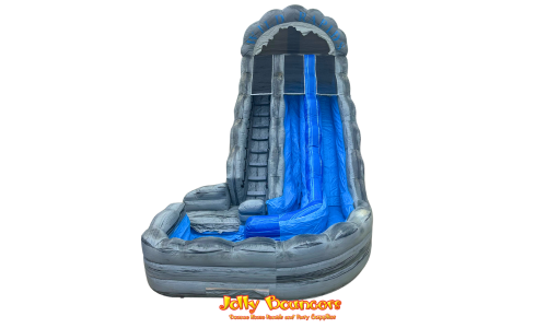 19 FT Wild Rapids Dual Lane Slide (WET OR DRY) - $75 EXTRA FOR WET #B208