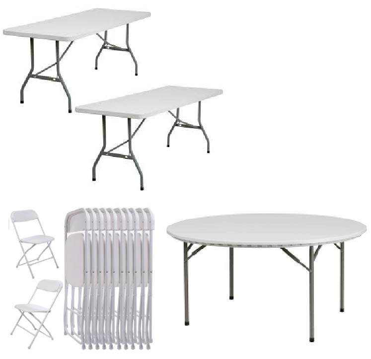 Table and Chairs Special 2 Tables and 16 Chairs