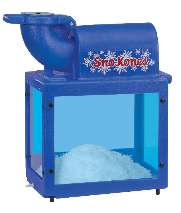 Snow Cone Machine (50 Cones, 3 Qt Flavors)