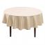 Round Tablecloth - Beige