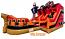 19 FT Dual Lane Pirate Slide (DRY ONLY) #BC037