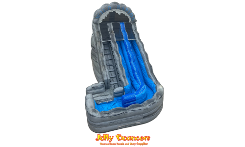 19 FT Wild Rapids Dual Lane Slide (WET OR DRY) - $75 EXTRA FOR WET #B208 19 FT Wild Rapids Dual Lane Slide (WET OR DRY) - $75 EXTRA FOR WET #B208