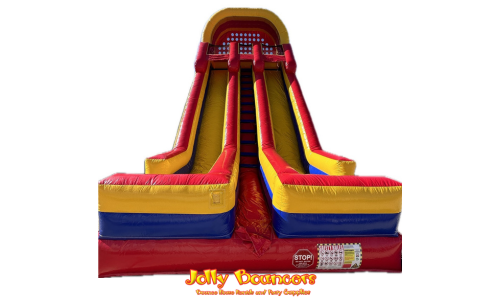 23 FT Double Lane Slide (DRY ONLY) #BC039 23 FT Double Lane Slide (DRY ONLY) #BC039
