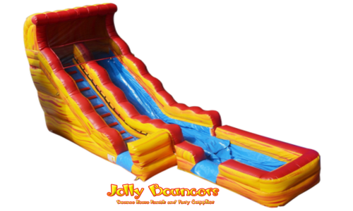 18 FT Volcano Slide -(WET OR DRY) - $50 EXTRA FOR WET #BC035 18 FT Volcano Slide -(WET OR DRY) - $50 EXTRA FOR WET #BC035