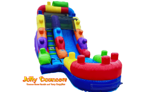 12FT Block Slide - (WET OR DRY) $50 EXTRA FOR WET #E292 12FT Block Slide - (WET OR DRY) $50 EXTRA FOR WET #E292