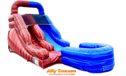 12FT Fire N Ice Slide - (WET OR DRY) $50 EXTRA FOR WET #E293 12FT Fire N Ice Slide - (WET OR DRY) $50 EXTRA FOR WET #E293