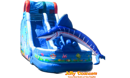 22 FT Marlin Slide (WET OR DRY) -$75 EXTRA FOR WET #TB198 22 FT Marlin Slide (WET OR DRY) -$75 EXTRA FOR WET #TB198