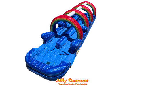 Dual Lane Rainbow Slip N Slide (WET ONLY) #BD118 Dual Lane Rainbow Slip N Slide (WET ONLY) #BD118