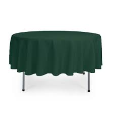 Round Tablecloth - Hunter Green Round Tablecloth - Hunter Green