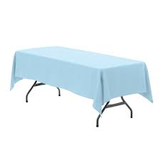 Rectangle Tablecloth - Light Blue Rectangle Tablecloth - Light Blue