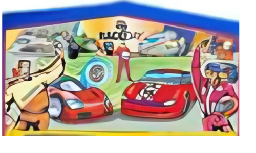 Race Car Panel Race Car Panel