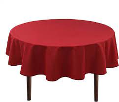 Round Tablecloth - Red Round Tablecloth - Red