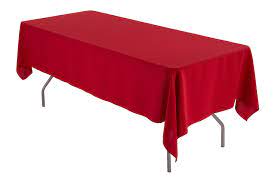 Rectangle Tablecloth - Red Rectangle Tablecloth - Red