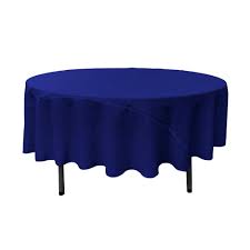 Round Tablecloth - Royal Blue Round Tablecloth - Royal Blue