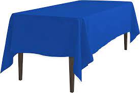 Rectangle Tablecloth - Royal Blue Rectangle Tablecloth - Royal Blue