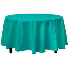 Round Tablecloth - Teal Round Tablecloth - Teal