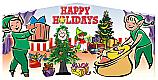 Holiday (Happy Holidays) Panel