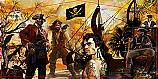 Pirate Ship Panel Pirate Ship Panel